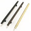 Brass Knurled Solid Cupboard Black/Chrome/Gold Cabinet Pull Handle