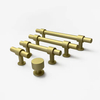 Aluminum Alloy Matt Gold T Bar Kitchen Cabinet Cupboard Handle