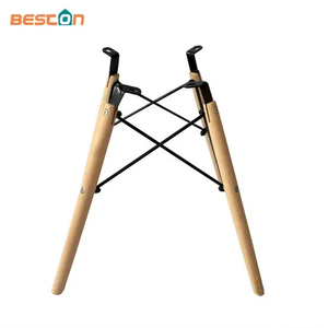 Wooden Durable Chair Base Solid Wood Chair Frame