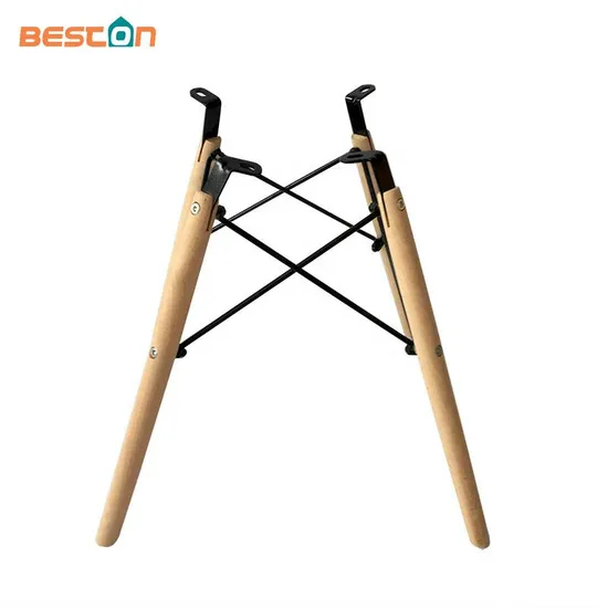 Wooden Durable Chair Base Solid Wood Chair Frame