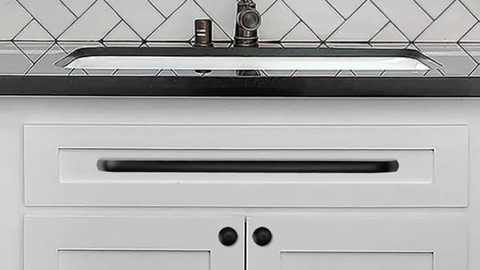 Furniture Hardware Accessories Handles Gold Aluminum U Shape Kitchen Bedroom Cabinet Handle
