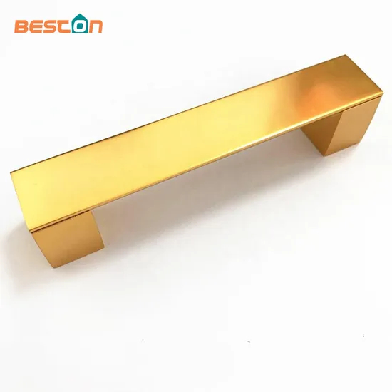 Aluminium Stainless Steel Gold Brass Cabinet Pull Handle