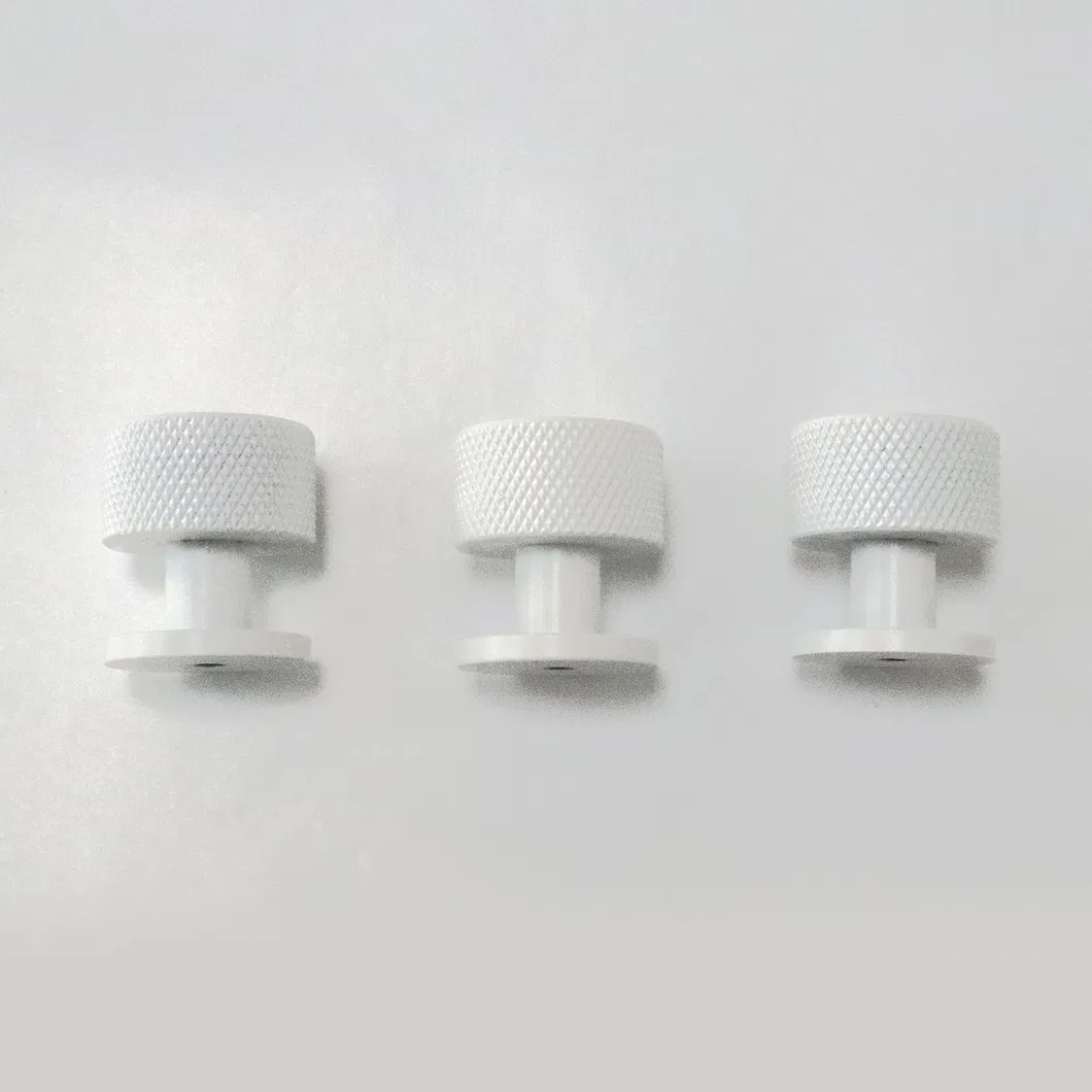 Furniture Cabinet Knobs Black Gold White Knurled Texture Drawer Pull Knob
