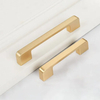 Modern Shiny Handles Hardware Furniture Fitting Aluminum Kitchen Wardrobe Cabinet Pull Handle