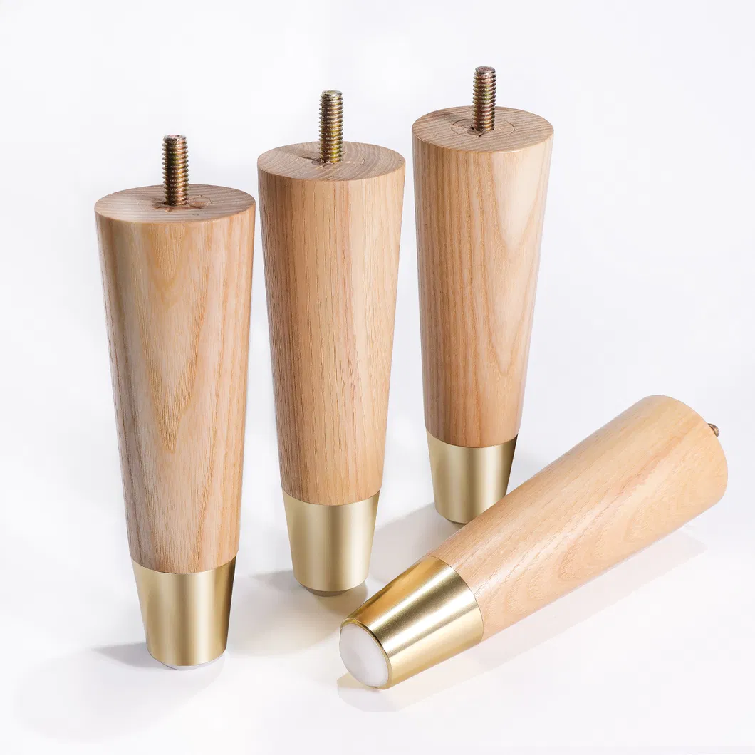 Sofa Cabinet Feet Solid Wood Bed Furniture Accessories Legs