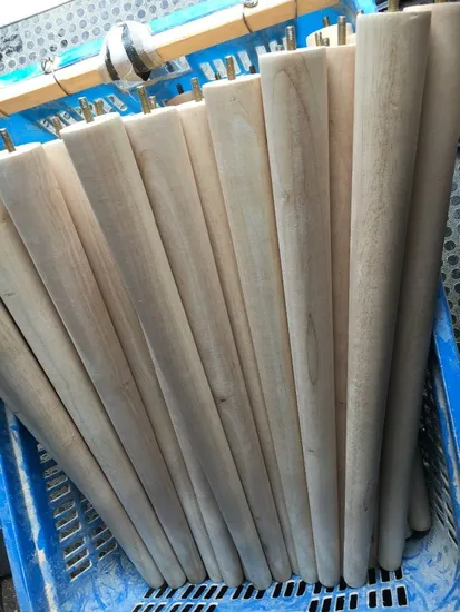 8 Pieces Table Legs Wooden Furniture Feet Tapered Table Legs
