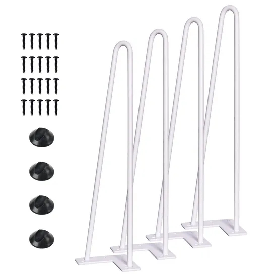 U-Shaped Wire Furniture Hardware Support Metal Table Legs Desk Legs Hairpin Legs