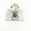 Zinc Furniture Hardware Style Crystal Glass Cabinet Drawer Chrome Knob