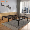 Easy Assembled Space Saving Smart Furniture Full Size Metal Bed Frame