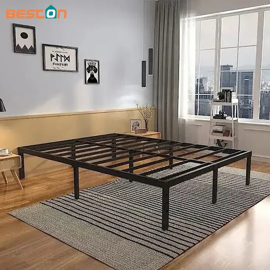 Easy Assembled Space Saving Smart Furniture Full Size Metal Bed Frame