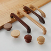 Wooden Drawer Accessories Chinese Style Wood Kitchen Cabinet Closet Door Pull Handles