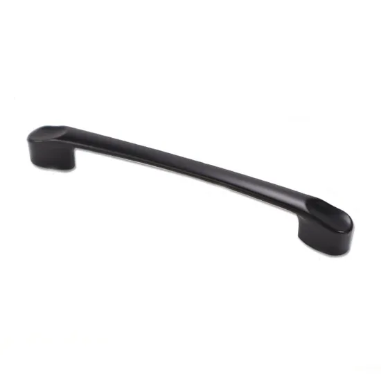 Zinc Alloy Kitchen Black Cabinet Handle Furniture Drawer Handles and Knobs