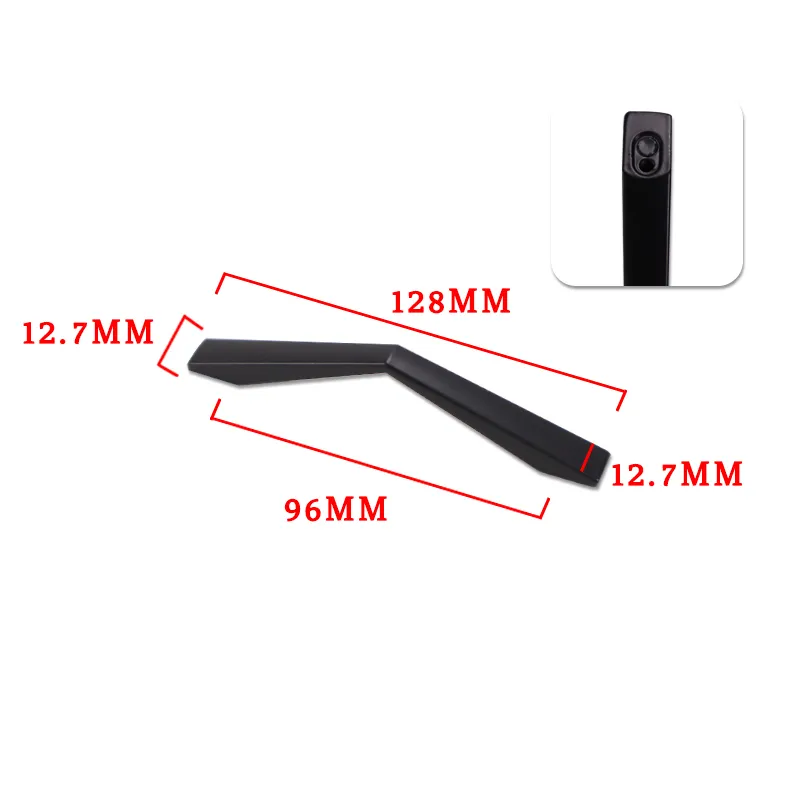 Zinc Alloy Kitchen Black Cabinet Handle Furniture Drawer Handles and Knobs