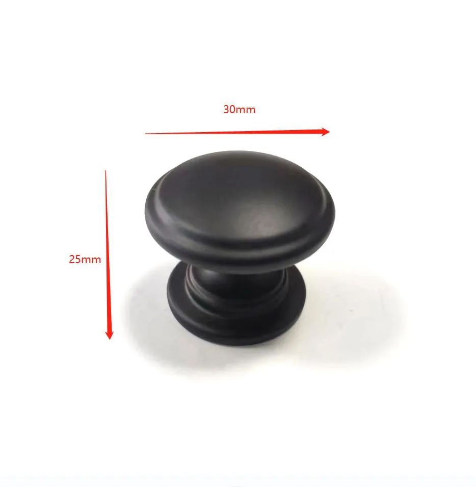 Zinc Alloy Furniture Handle Knobs Kitchen Drawer Cabinet Hardware Pull Knobs