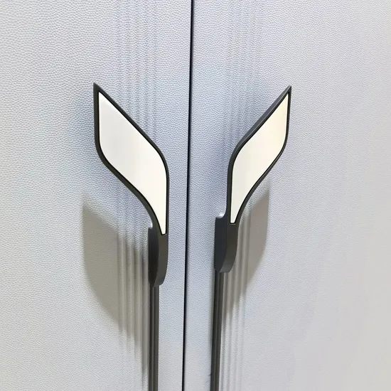 New European Fancy Zinc Alloy Cabinet Handles Wardrobe Door Pull Handle