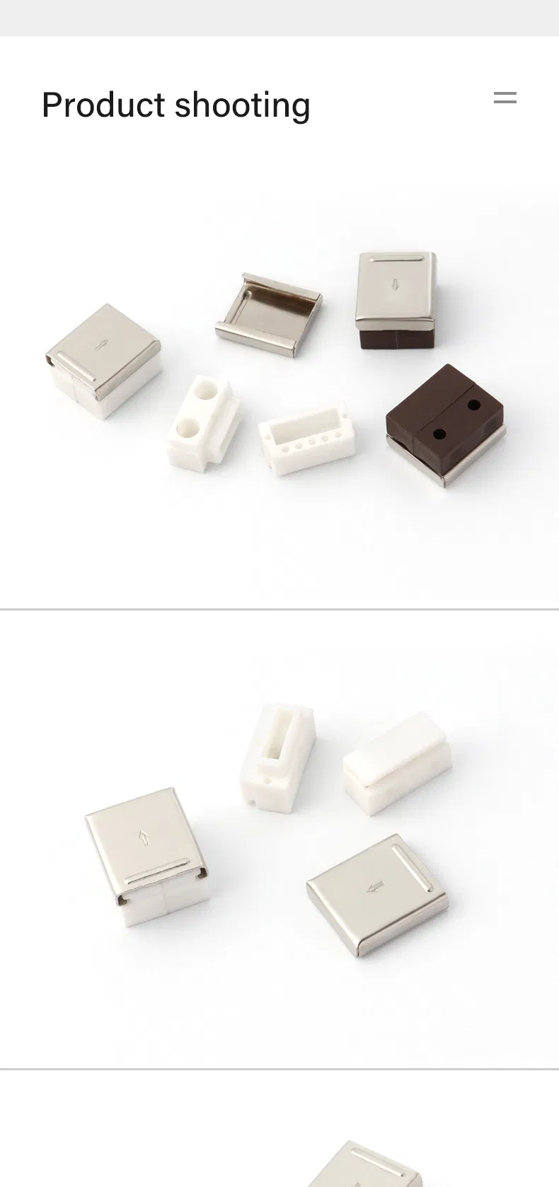 Furniture Plastic Wood Connector Bracket Cabinet Connector Fitting