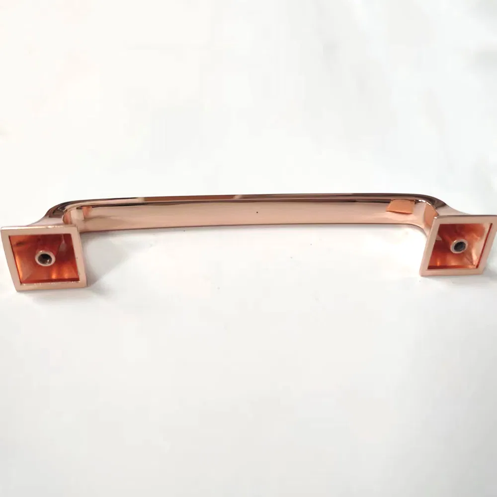 Zinc Alloy Rose Gold Cabinet Handles Kitchen Handles Furniture Drawer Pull Knobs