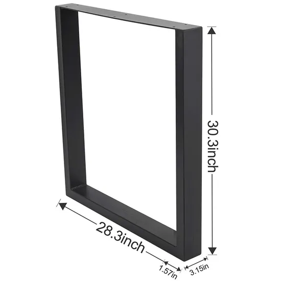 New U-Shape Coffee Table Legs