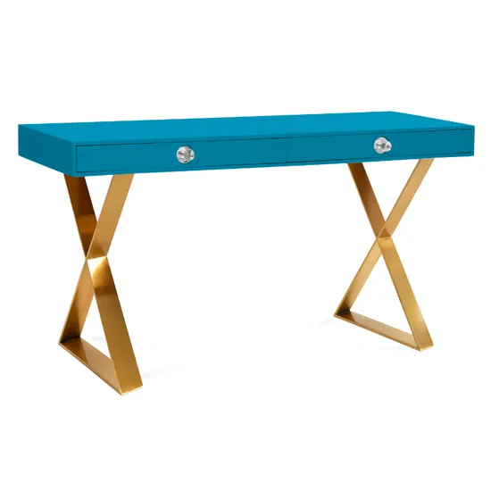 Industrial Black Powder Coated Finish Dining Table Iron Table Leg