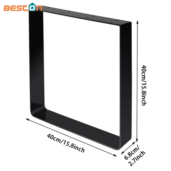 Industrial Wrought Iron Coffee Stainless Steel Dining Table Legs