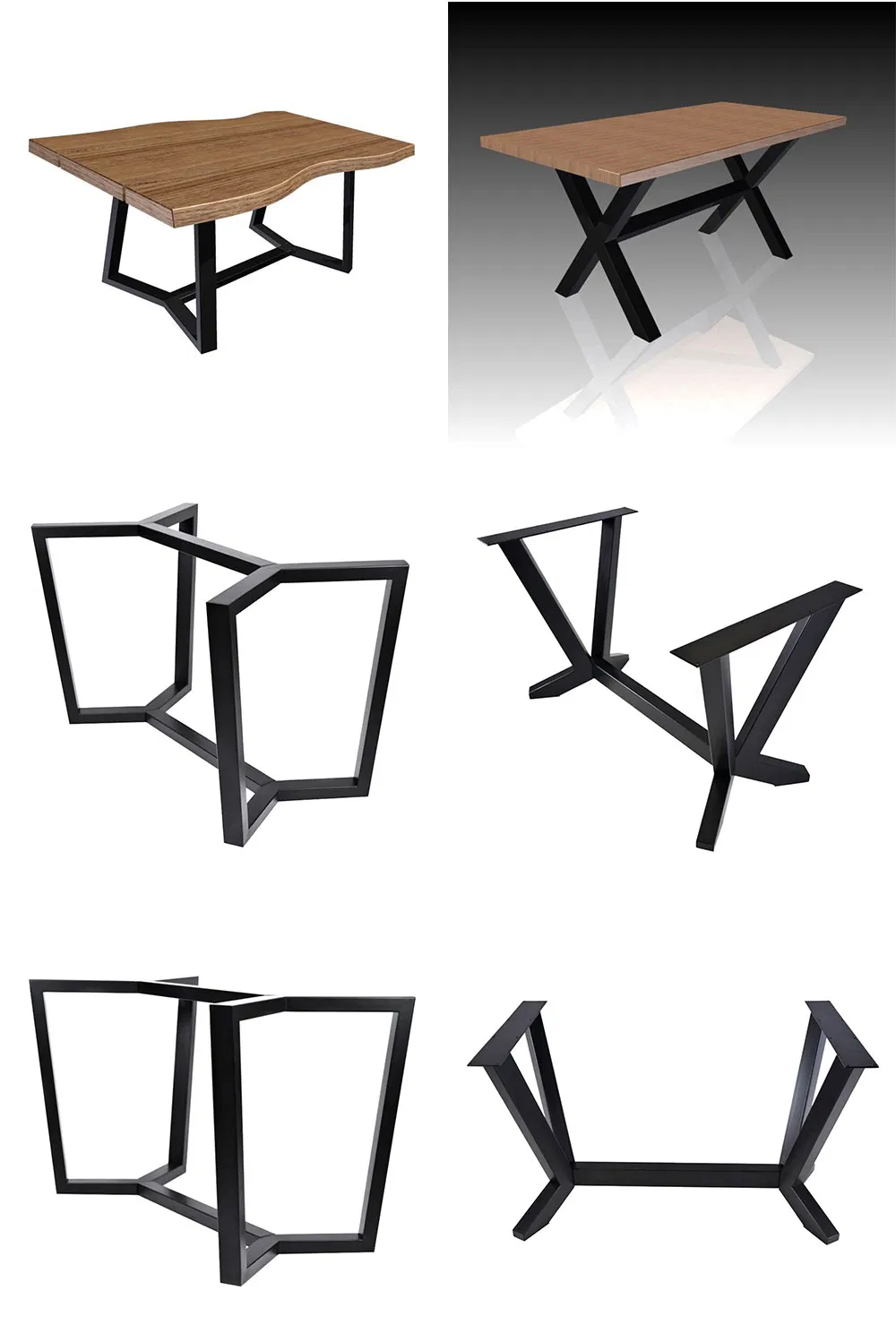 Modern Industrial Dining Restaurant Desk Table Frame