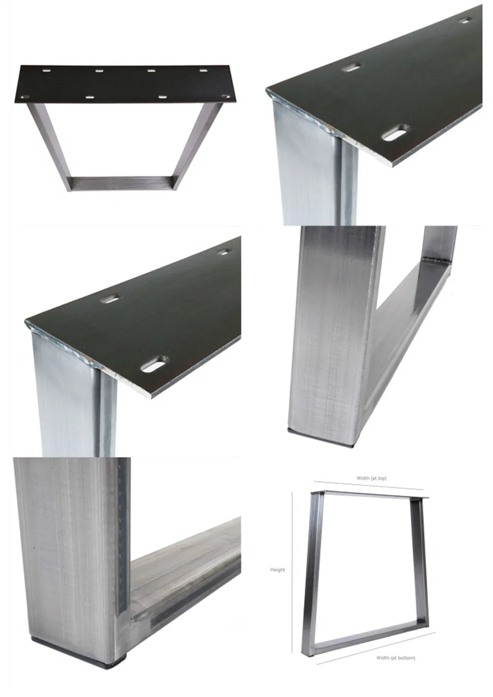 Modern Industrial Dining Restaurant Desk Table Frame