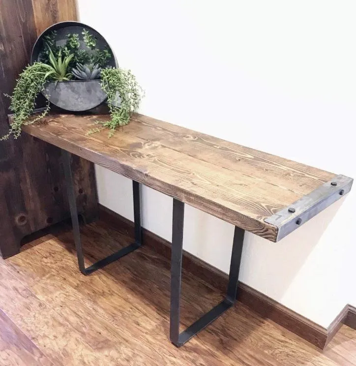 Industrial Country Style Metal Dining Legs Bench Table Legs