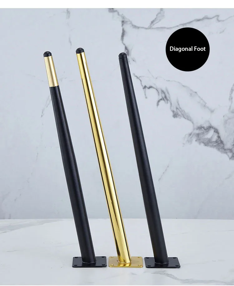 Tapered Chair Gold Iron Brass Steel Furniture Metal Coffee Dining Table Legs