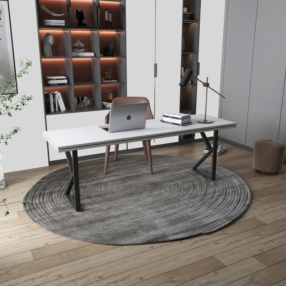 Modern Style Wrought Metal K Shape Custom Table Legs