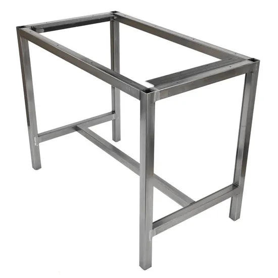 Modern Office Desk Laptop Dining Table Steel Table Frame