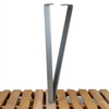 New Design Industrial Style V Shaped Iron Table Metal Legs