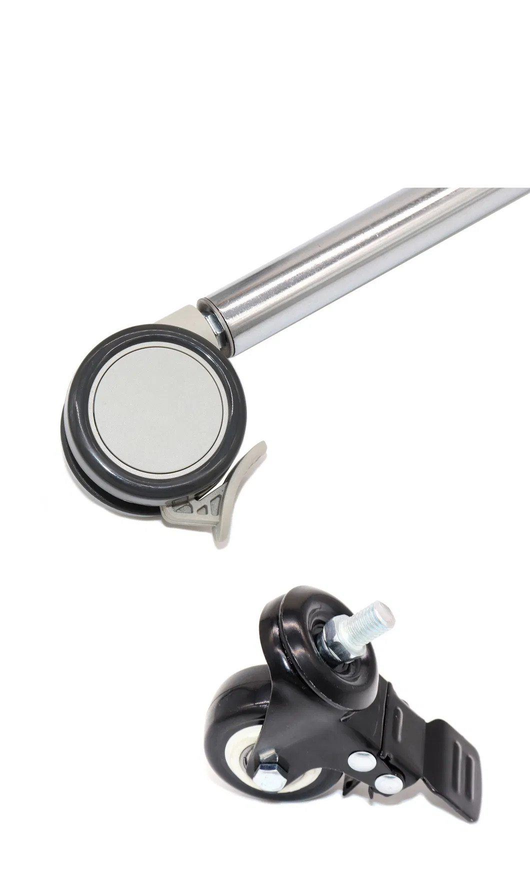 Black Hot Sale Metal Modern Dining Chrome Furniture Telescopic Table Leg