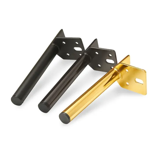 Sofa Feet Chromed Steel Furniture Cabinet Leg Metal Rose Gold Sofa Legs