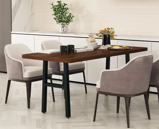 Industrial Style Wholesale Durable A Shape Metal Table Legs