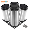 Furniture Risers Legs Kitchen Adjustable Feet Modern Couch Metal Sofa Leg