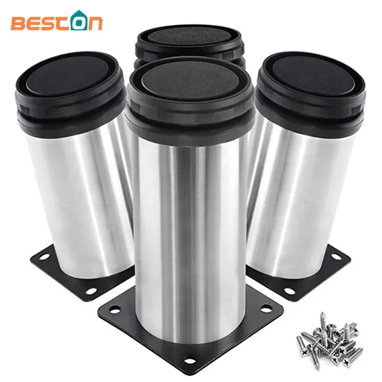 Furniture Risers Legs Kitchen Adjustable Feet Modern Couch Metal Sofa Leg