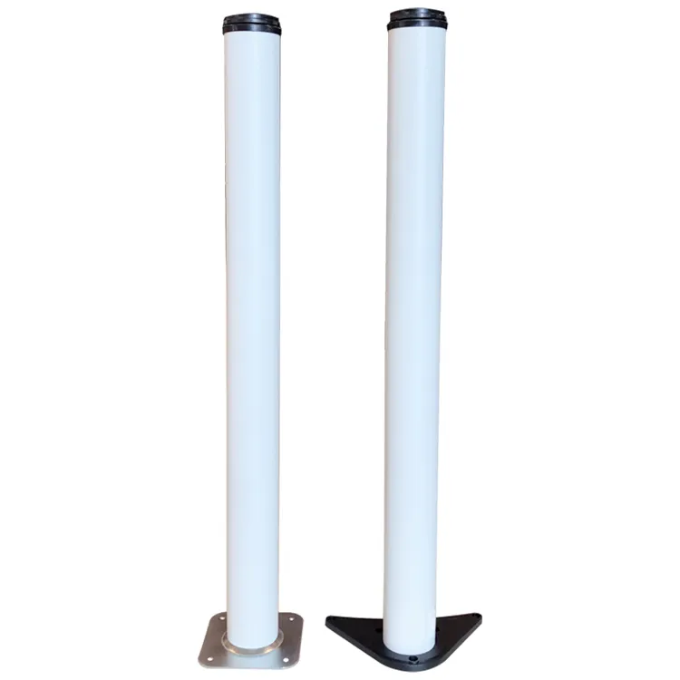 Forged Iron Round Steel Table Legs Riser for Meeting Restaurant Table