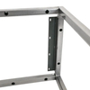 Modern Office Desk Dining Table Stainless Steel Table Frame