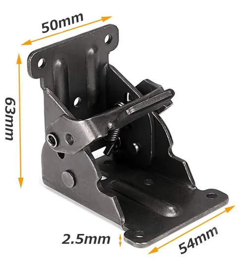 Foldable Support Bracket Self Locking Hinge Table Legs