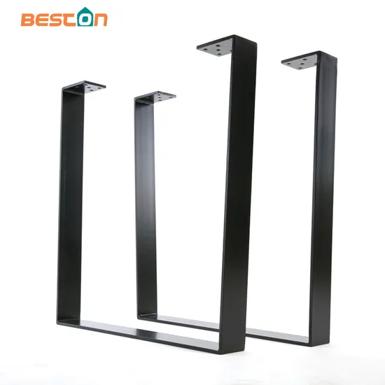 MID-Century Modern Flat Steel Table Legs