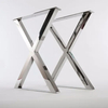 X Shape Stainless Steel Leg for Coffee and Dining Table