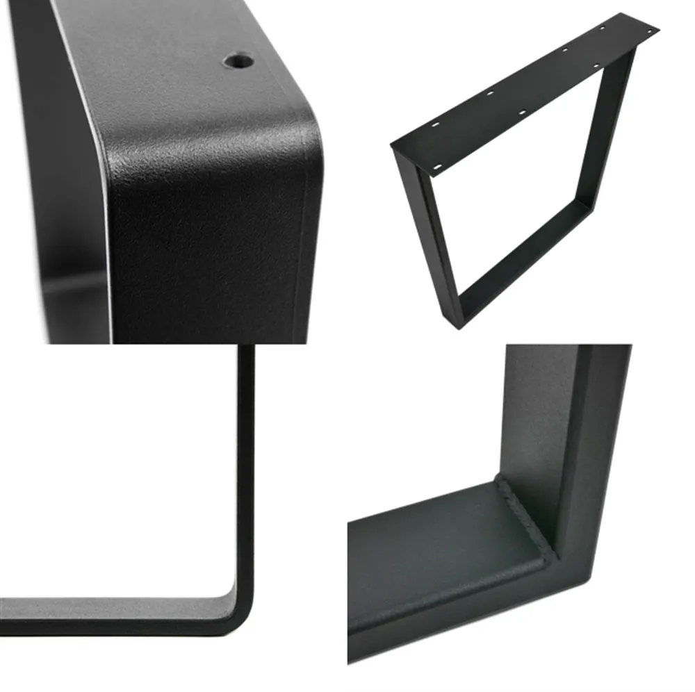 Industrial Bench Rustic Heavy Duty Computer Deck DIY Furniture Legs