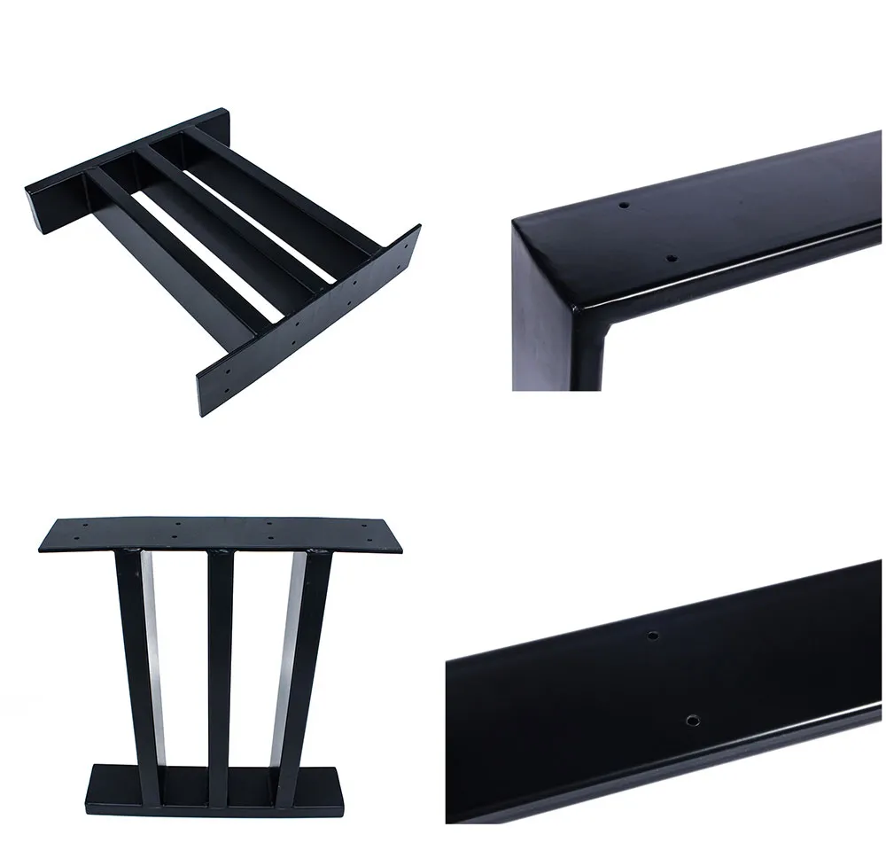 Manufacturer Standard Furniture Square Steel Metal Iron Coffee U Shaped Table Legs