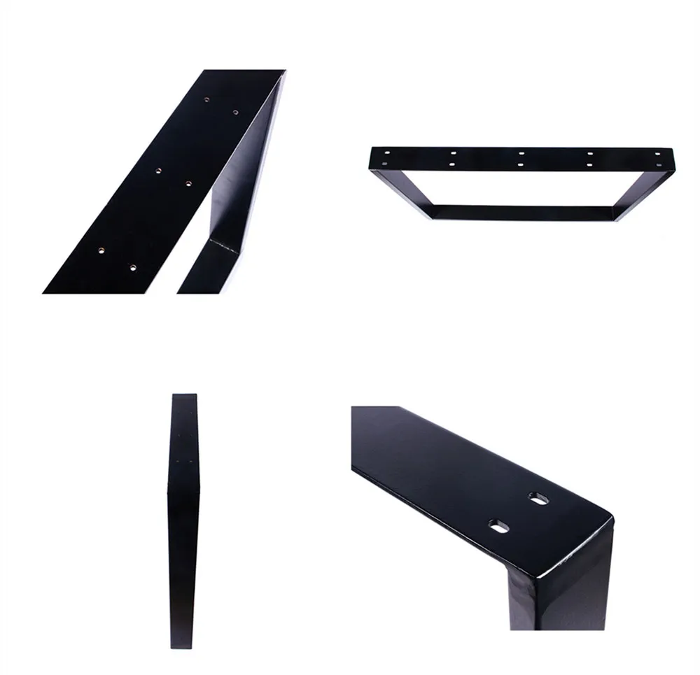 Manufacturer Standard Furniture Square Steel Metal Iron Coffee U Shaped Table Legs
