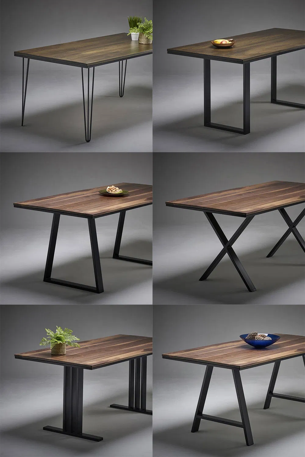 Manufacturer Standard Furniture Square Steel Metal Iron Coffee U Shaped Table Legs