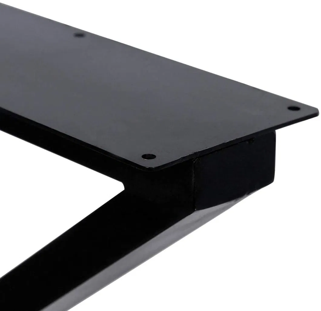 Square Tube Heavy Duty Office Coffee Dining Restaurant Metal Table Legs