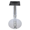 Hot Selling Round or Square Cafe Restaurant Bistro Table Silver Base