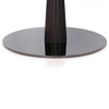 Wholesale Price Titanium Black Stainless Steel Table Leg Round Metal Table Base