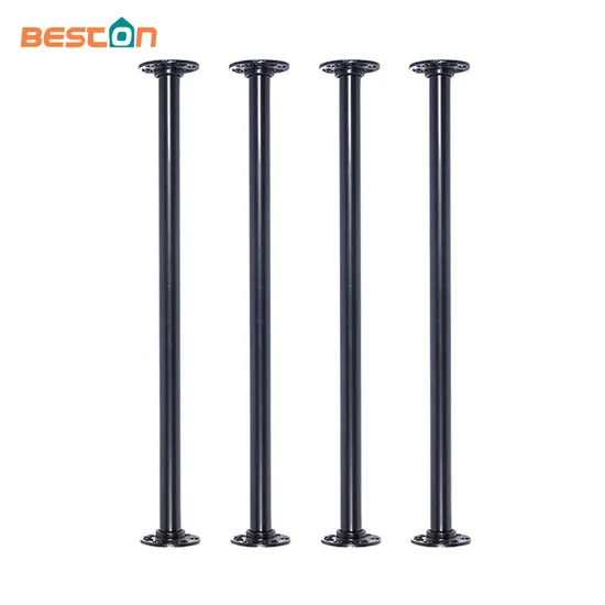 Industrial Black Iron Pipe Table Legs for Custom Vintage Tables Legs