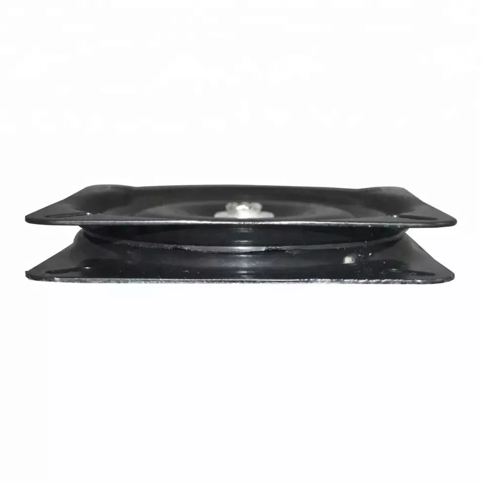 Wholesale Black and Whit Dining Table with Heavy Duty Iron Table Base